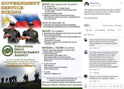 pdea careers|PDEA Nationwide Hiring: Drug Enforcement Officers (PDEA Agents).
